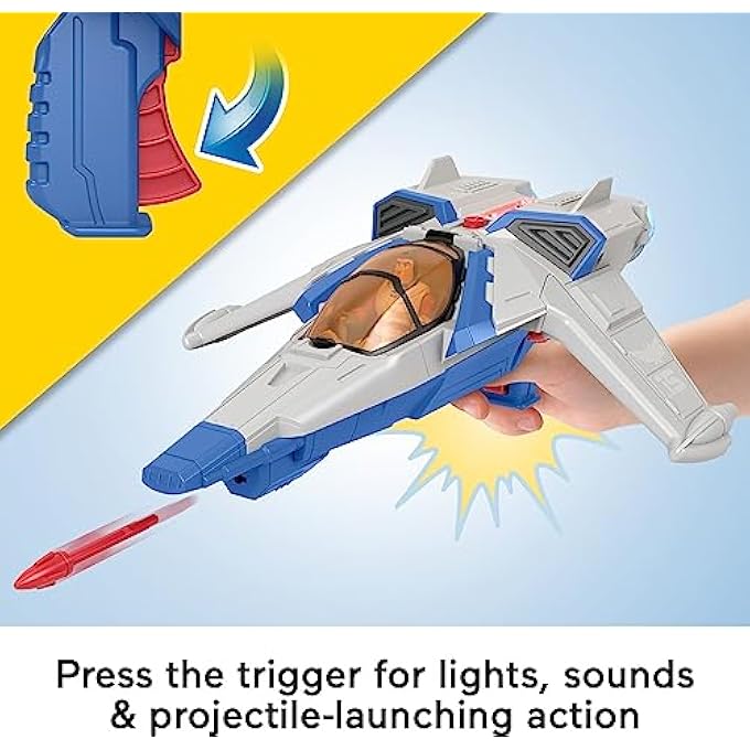 IMAGINEXT SPACESHIP TOY DISNEY AND PIXAR LIGHTYEAR LIGHTS & SOUNDS XL-15 WITH BUZZ LIGHTYEAR FIGURE FOR PRESCHOOL KIDS AGES 3+ YEARS, HGT26 - Image 4